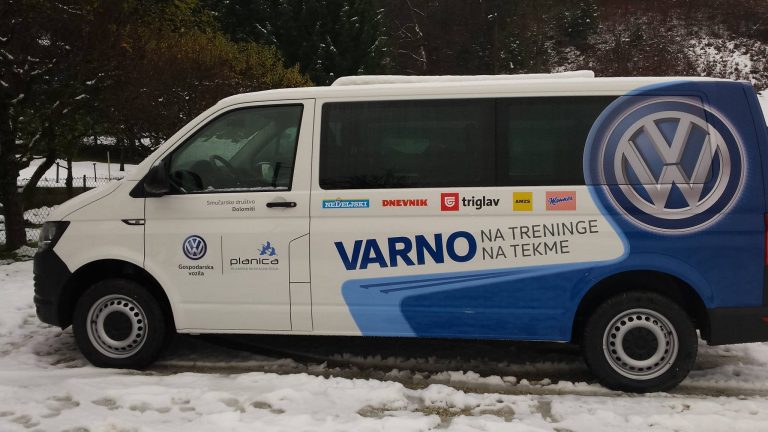 Nov klubski kombi – za varne vožnje naših tekmovalcev!